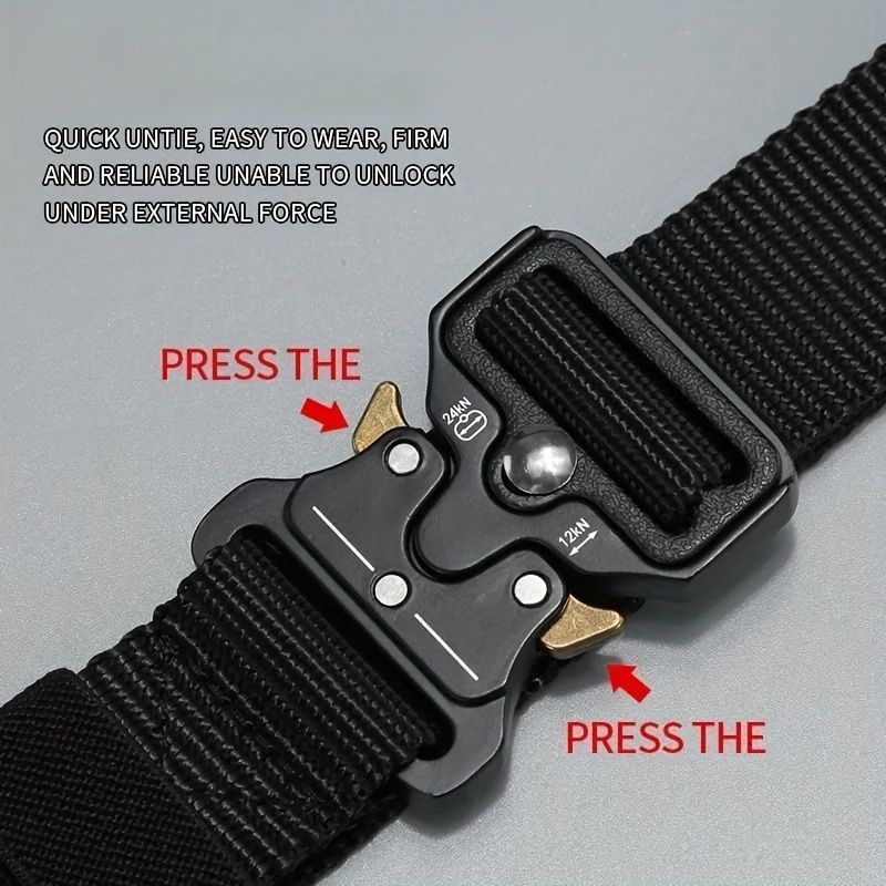 Multifunctional Quick Release Plastic Buckle Golf Belt